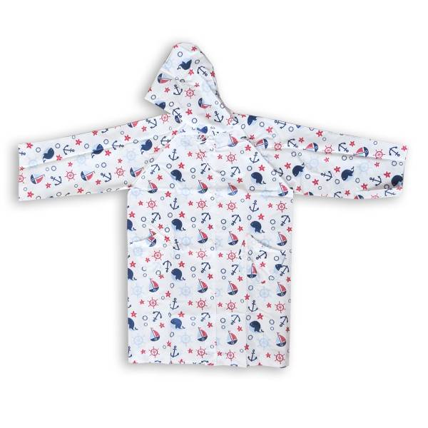 Sonia Originelli Kinder Regenjacke "Maritim" Regenschutz Mantel Anker Räumungsverkauf