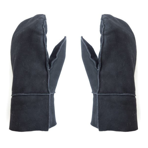 Sonia Originelli Fausthandschuh Schaf Lammfell Fäustlinge Leder Handschuhe Black Friday Preise
