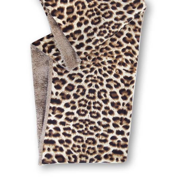 Sonia Originelli Loop "Leo" Schal Kuschelfell Polyester Winter Versandkostenfrei