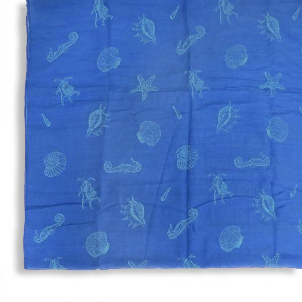 Sonia Originelli Loop Schal "Muschel" Maritim Reliefdruck Sommer Muttertagsangebot