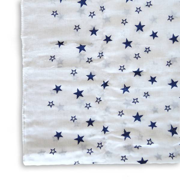 Sonia Originelli Loop Schal "Sterne" Reliefdruck Stars Sommer Vatertagsangebot