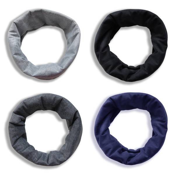 Sonia Originelli Loop Schal "Uni" Funktionsschal Sommer Mundschutz Atemschutz Valentinstagsangebot