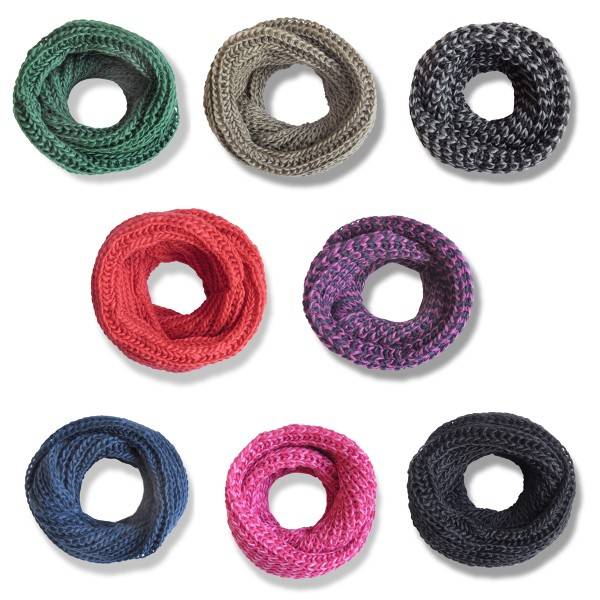 Sonia Originelli Loop Schal Polyacryl Ringel Winter Soft Jubiläumsangebot