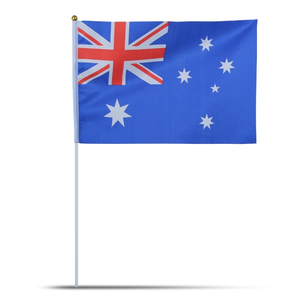 Sonia Originelli 10er Set Fahne Flagge Winkfahne "Australien" Australia Handfahne EM WM Blitzangebot