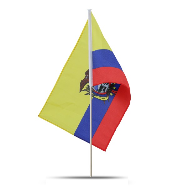 Sonia Originelli 10er Set Fahne Flagge Winkfahne "Ecuador" Handfahne EM WM Riesige Ersparnisse