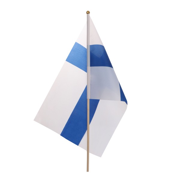 Sonia Originelli 10er Set Fahne Flagge Winkfahne "Finnland" Finland Handfahne EM WM Kostenlose Rückgabe