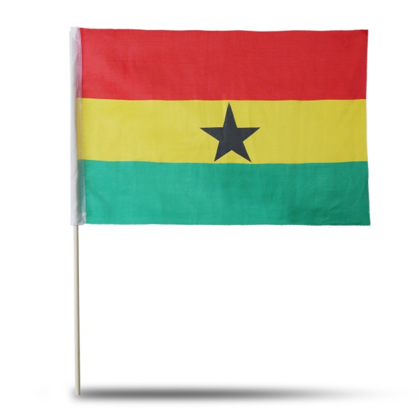 Sonia Originelli 10er Set Fahne Flagge Winkfahne "Ghana" Handfahne EM WM JETZT KAUFEN