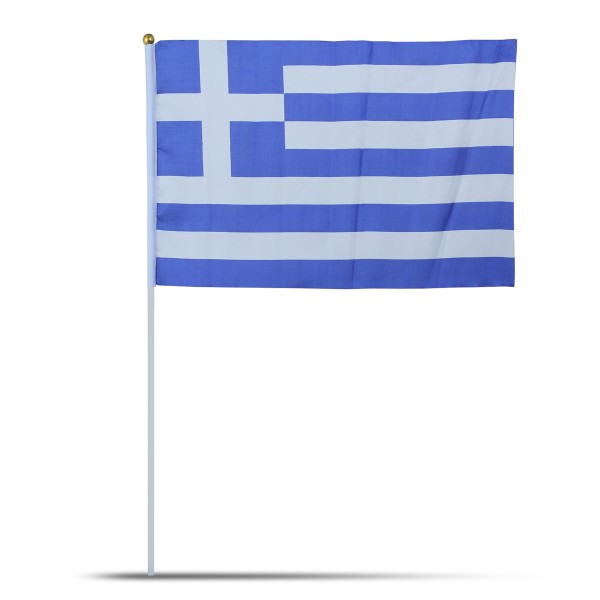 Sonia Originelli 10er Set Fahne Flagge Winkfahne "Griechenland" Greece Handfahne EM WM Neueste Stile