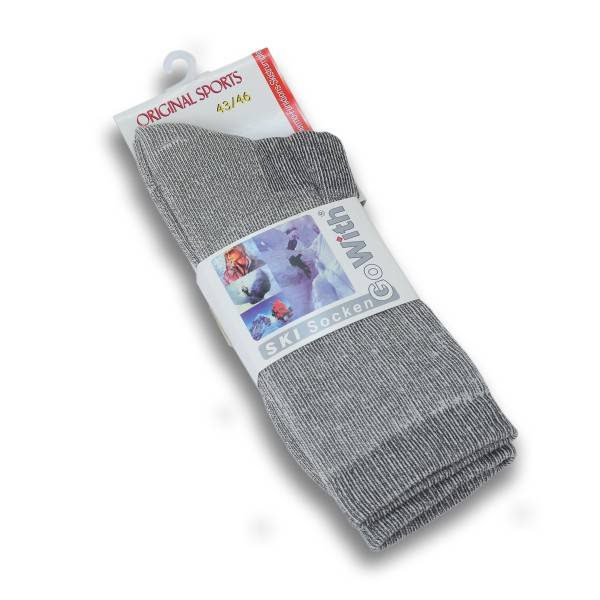 Sonia Originelli 1 Paar Ski Socken Wolle Winter Unisex Strümpfe grau Bis zu 65% Rabatt