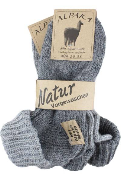 Sonia Originelli 2 Paar Alpakasocke "Medium" Umschlag Warm Schaf Wolle Super Rabatt