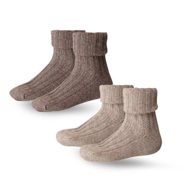 Sonia Originelli 2 Paar Alpakasocken "dick" Alpakawolle Winter Unisex Kostenloser Versand international