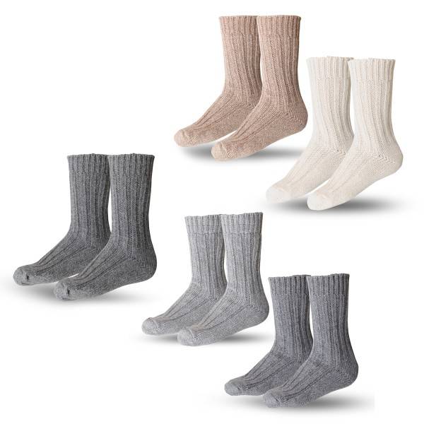 Sonia Originelli 2 Paar Alpakasocken "dick" Alpakawolle Winter Unisex Kostenloser Versand international