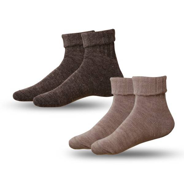 Sonia Originelli 2 Paar Alpakasocken "Dünn" Umschlag Alpakawolle Unisex Winter Black Friday Preise