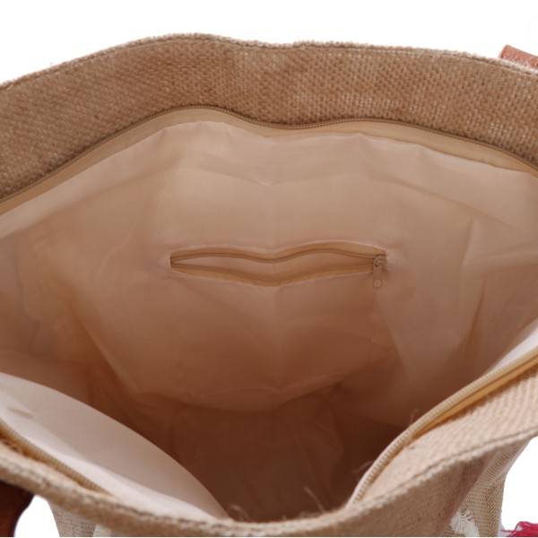 Sonia Originelli Canvas Shopper "Anker" Strandtasche Bommel Quasten Angebote