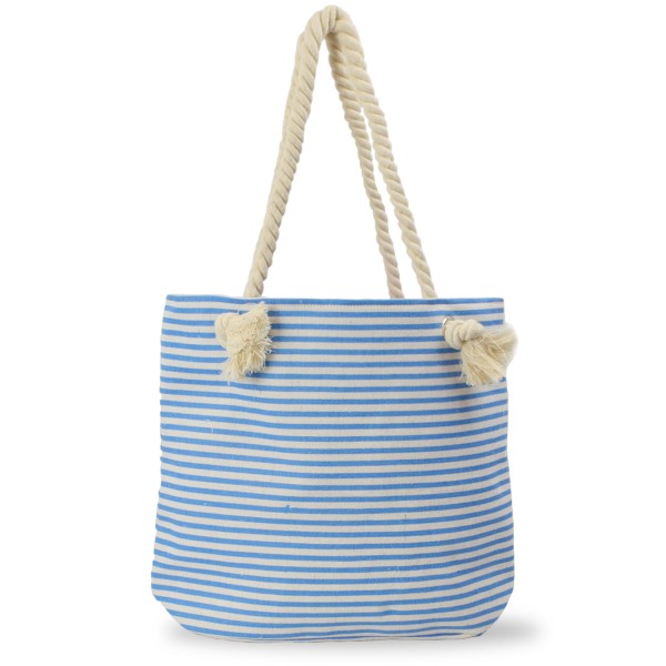 Sonia Originelli City Shopper "Hamburg" maritim gestreift Koordinaten Canvas Fabrikverkauf