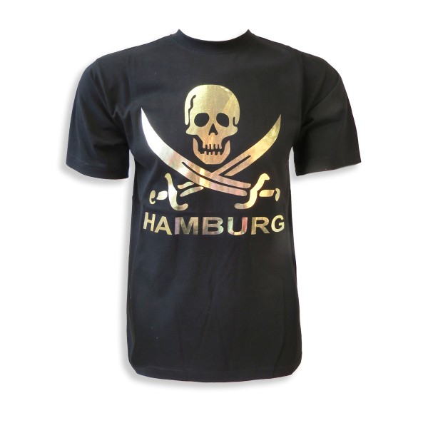 Sonia Originelli T-Shirt "Totenkopf Hamburg" Schwert Skull Begrenztes Angebot