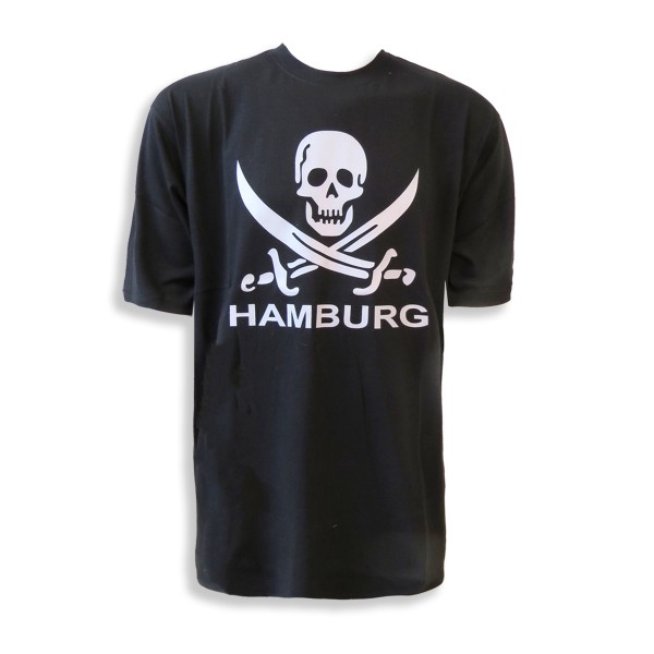 Sonia Originelli T-Shirt "Totenkopf Hamburg" Schwert Skull Begrenztes Angebot