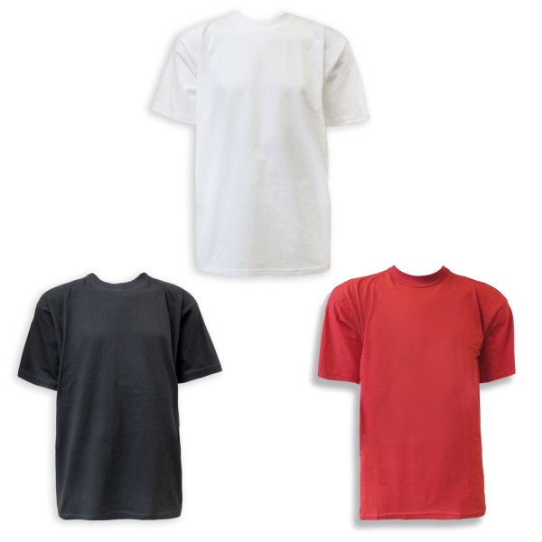Sonia Originelli T-Shirt "Uni" Herren Einfarbig Basic Baumwolle Online Shopping