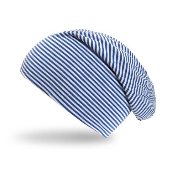 Sonia Originelli Beanie Mütze Kleinkind "Streifen-UNI" Maritim Baby Jersey
