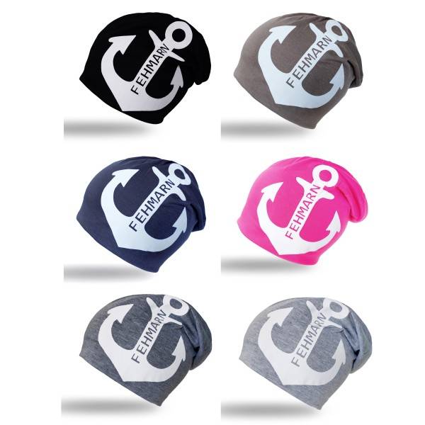 Sonia Originelli City-Beanie "Fehmarn" Anker Mütze Insel Maritim Black Friday Preise