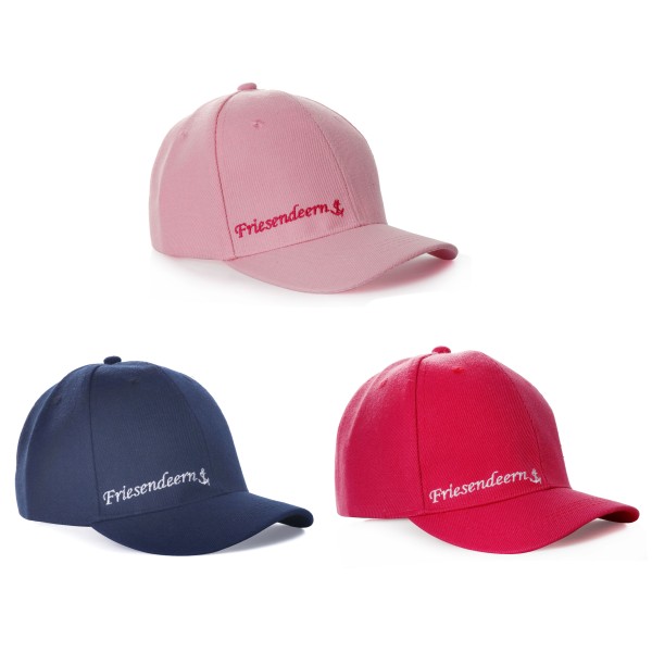 Sonia Originelli Kinder Baseball Cap "Friesendeern" Mütze Anker maritim Snapback Mädchen Begrenztes Angebot