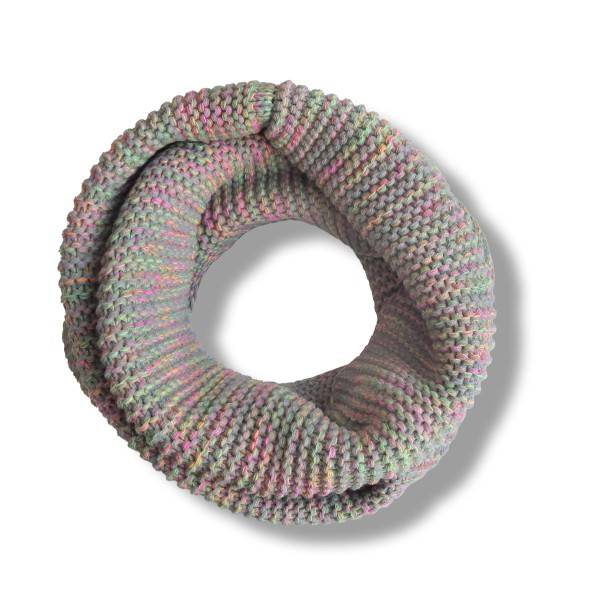 Sonia Originelli Strickset Bommelmütze und Schlauchschal mit neon Details Online Outlet