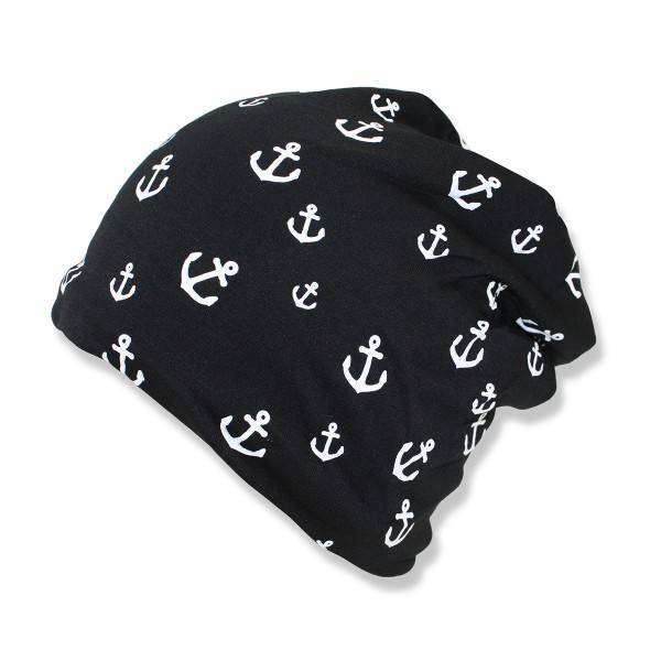 Sonia Originelli Winter Beanie Mütze "Mini Anker" Teddyfell Futter Maritim Blitzangebot