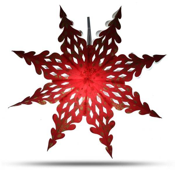 Sonia Originelli Weihnachtsstern 40cm Papier-Stern Weihnachtsdeko Zeitlich begrenztes Angebot