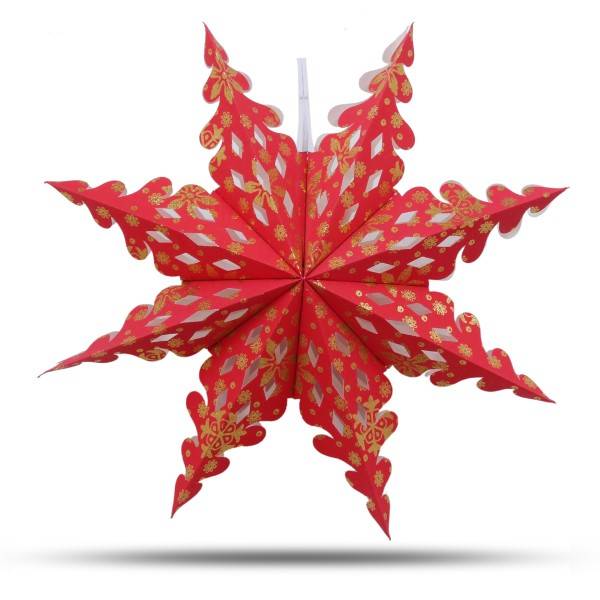 Sonia Originelli Weihnachtsstern 40cm Papier-Stern Weihnachtsdeko Zeitlich begrenztes Angebot