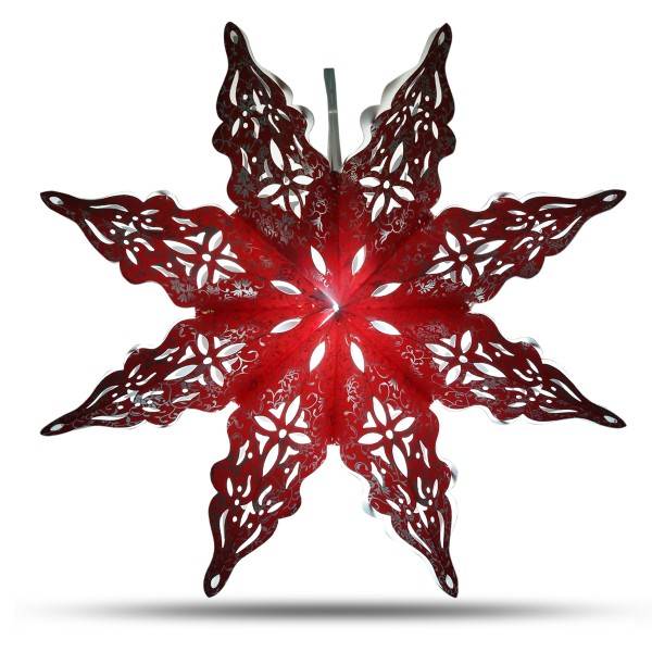 Sonia Originelli Weihnachtsstern 40cm Papier-Stern Weihnachtsdeko Blitzangebot