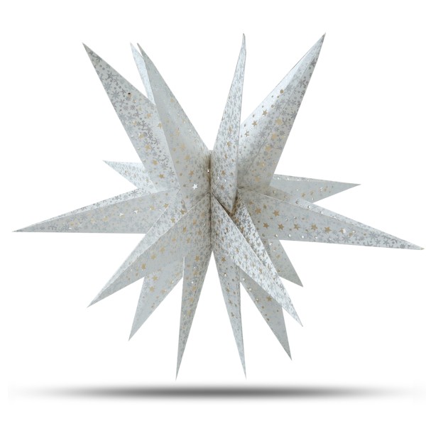 Sonia Originelli Weihnachtsstern 60cm 3D Papier-Stern Weihnachtsdeko Saisonale Angebote