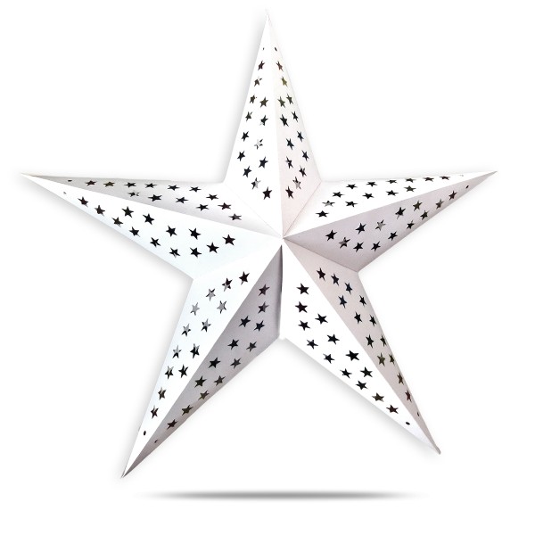 Sonia Originelli Weihnachtsstern 60cm Papier-Stern Weihnachtsdeko Zeitbegrenzte Promotion