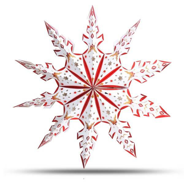 Sonia Originelli Weihnachtsstern 80cm Papier-Stern Weihnachtsdeko Schlussverkauf