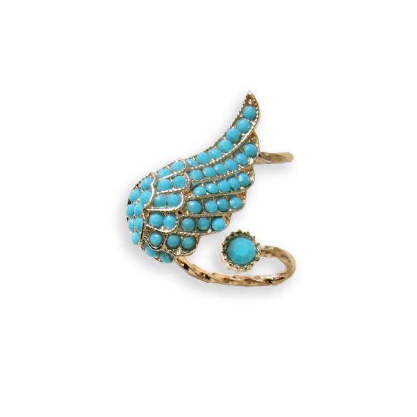 Sonia Originelli Ohrklips Ohrringe Ohrschmuck Türkis Modeschmuck Flash Sale