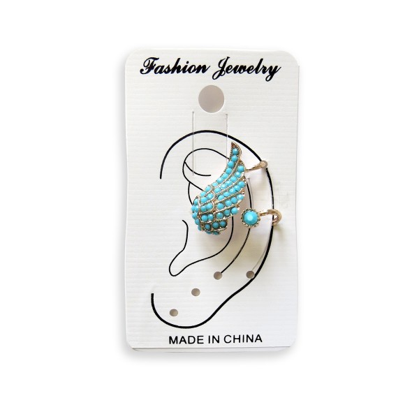 Sonia Originelli Ohrklips Ohrringe Ohrschmuck Türkis Modeschmuck Flash Sale