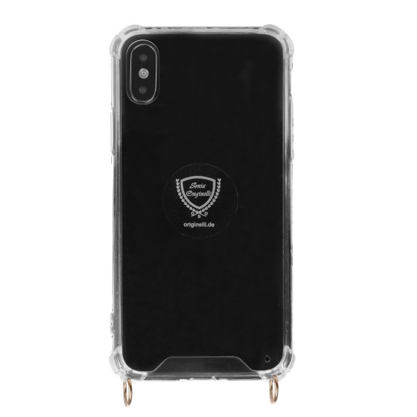 Sonia Originelli Handyhülle mit Ösen Transparent "Passend für Samsung Modelle" für Handyketten Zeitlich begrenztes Angebot