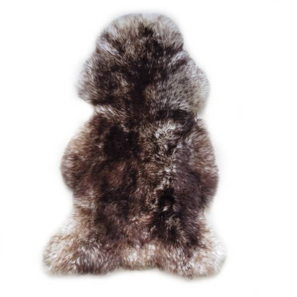 Sonia Originelli Lammfell Deko Teppich Natur Echtfell Schaf gecheckt geflammt Neueste Stile
