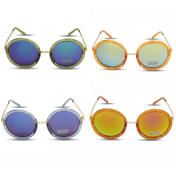 Sonia Originelli Sonnenbrille Verspiegelt Rund Damen Trend Sommer Discount Store für neue Produkte