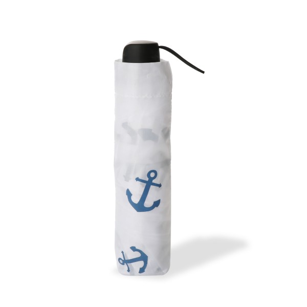 Sonia Originelli Taschenschirm "Mini Anker" premium Regenschutz maritim Riesige Rabatte