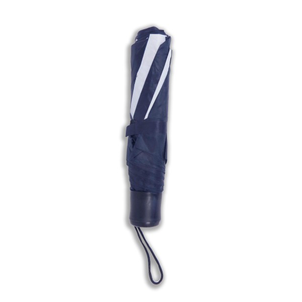 Sonia Originelli Taschenschirm Uni "Anker" Regenschirm Schutz Maritim Küste Einfarbig Black Friday Preise