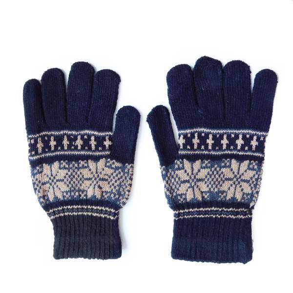Sonia Originelli Sortiment 12 Paar Strickhandschuhe Stern Muster Norweger Winter Schneeflocken Unisex Online
