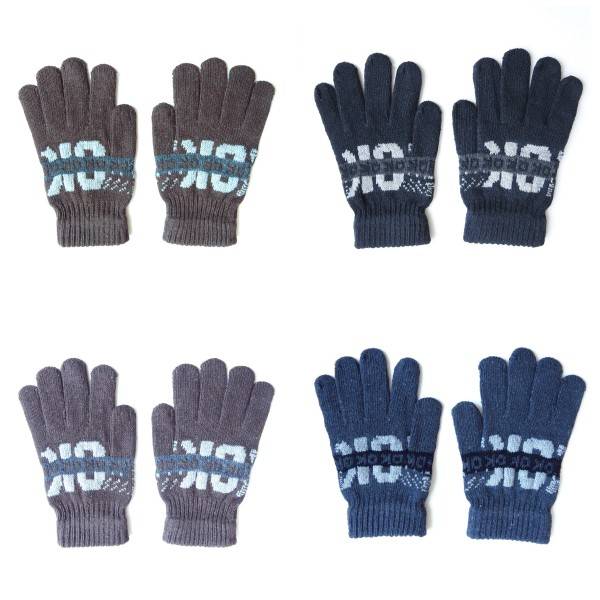 Sonia Originelli Strickhandschuhe Finger Winter OK Statement Unisex Günstiger Verkauf