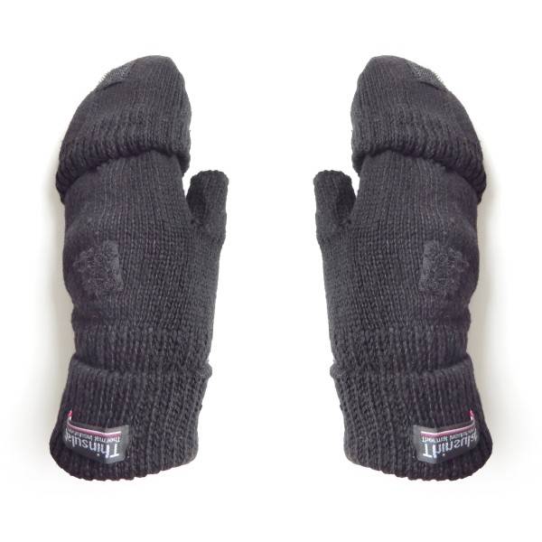 Sonia Originelli Strickhandschuhe Kappe Halbfinger Fäustel Wolle Fleece Fabrikpreis