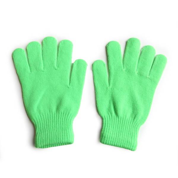 Sonia Originelli Strickhandschuhe Neon bunt knallig ungefüttert dehnbar unisex Sonderangebot