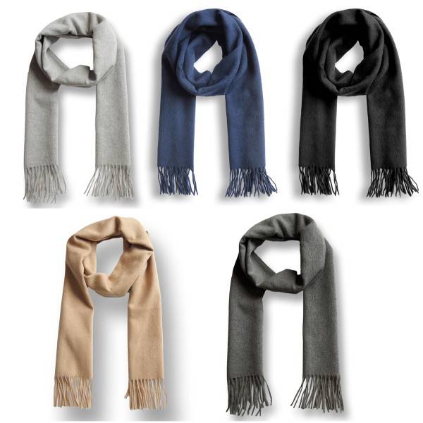 Sonia Originelli Schal Wolle Fransen Trend Basic Winter Sonderangebote
