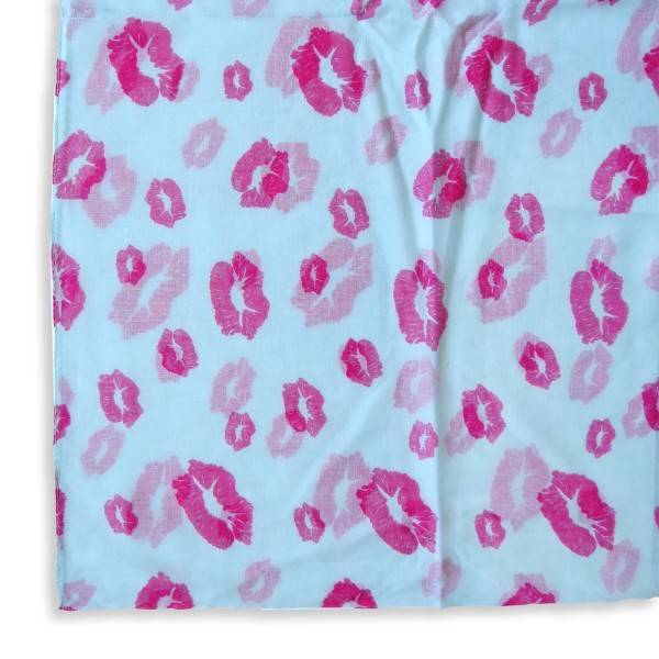 Sonia Originelli Schal Loop "Kussmund" Kiss Rundschal Sommer Letzte 2 Tage