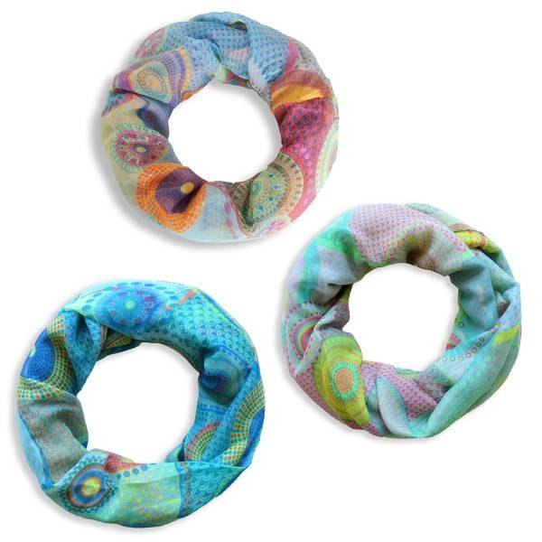 Sonia Originelli Schal Loop "Love" Glitzer Rundschal Sommer Zeitbegrenzte Promotion