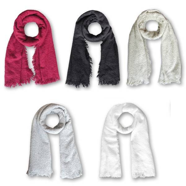 Sonia Originelli Schal Polyacryl Winter Fransen Blogger Weich Begrenzt auf 3 Tage