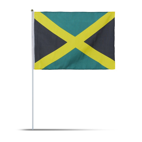Sonia Originelli 10er Set Fahne Flagge Winkfahne "Jamaika" Jamaica Handfahne EM WM Online Shopping