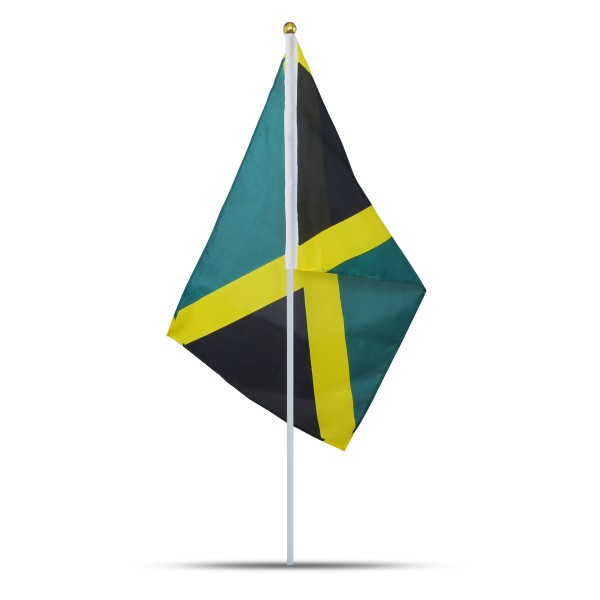 Sonia Originelli 10er Set Fahne Flagge Winkfahne "Jamaika" Jamaica Handfahne EM WM Online Shopping